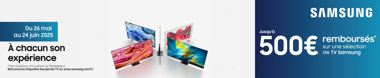 Offre de remboursement Samsung