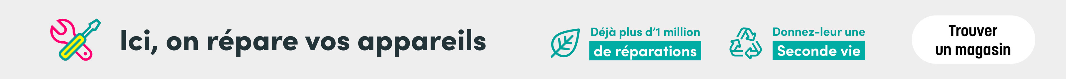 Ici on répare vos appareils