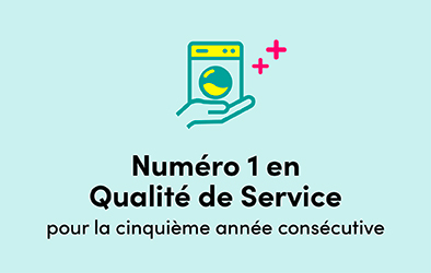 Numéro 1 en qualité de service pour la cinquième année consécutive