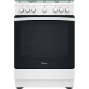 Cuisinière mixte INDESIT IS67M5PCWFR Cuisinière mixte INDESIT IS67M5PCWFR