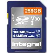 Carte sécure digital INTEGRAL INSDX256G-100V30