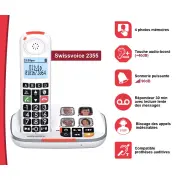 Téléphone sans fil SWISS VOICE XTRA2355