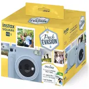 Appareil photo instantané FUJIFILM INSTAX SQ 1 BLEU PACK EVASION Appareil photo instantané FUJIFILM INSTAX SQ 1 BLEU PACK EVASION
