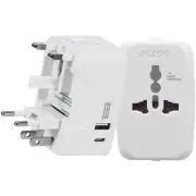 Adaptateur de voyage AKASHI ALTWP 200 WH Adaptateur de voyage AKASHI ALTWP 200 WH