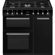 Piano de cuisson dessus gaz SMEG CX93GMBL Piano de cuisson dessus gaz SMEG CX93GMBL