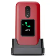 Téléphone mobile DORO 2880ROUGE Téléphone mobile DORO 2880ROUGE