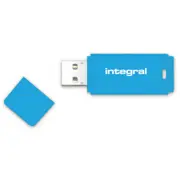 Cle usb INTEGRAL NEON BLEU 128 GO