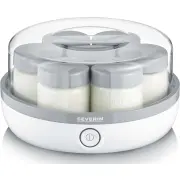 7pots 150ml.13w.blanc/gris.