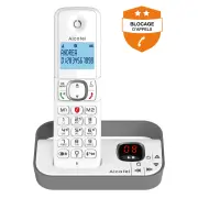 Téléphone sans fil ALCATEL F860VOICEGREY Téléphone sans fil ALCATEL F860VOICEGREY