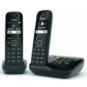 Téléphone sans fil GIGASET SIEMENS GIGA AS 690 A DUO NOIR