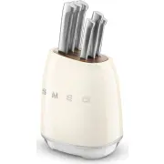 bloc 6couteaux.inox.creme.
