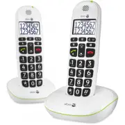 Téléphone sans fil DORO PHONEEASY 110 DUO WHITE