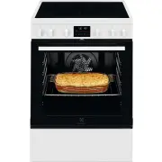 Cuisinière dessus vitrocéramique ELECTROLUX LKR64890AW Cuisinière dessus vitrocéramique ELECTROLUX LKR64890AW