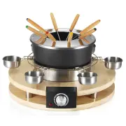 Machine à fondue KITCHEN CHEF KCWOOD FOND 8 Machine à fondue KITCHEN CHEF KCWOOD FOND 8