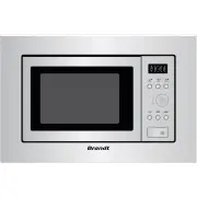 Micro-ondes encastrable monofonction BRANDT BMS 6112 X Micro-ondes encastrable monofonction BRANDT BMS 6112 X