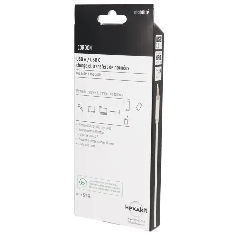 Câble usb HEXAKIT 222442 - 3