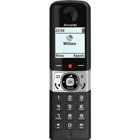 Téléphone sans fil ALCATEL F890VOICEDUONOIR - 7