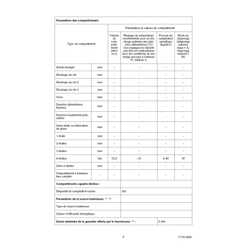 Congélateur intégré SIEMENS GI11VADE0 - 10
