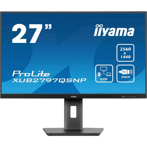 Moniteur IIYAMA XUB2797QSNP-B1 - 1 Moniteur IIYAMA XUB2797QSNP-B1 - 1