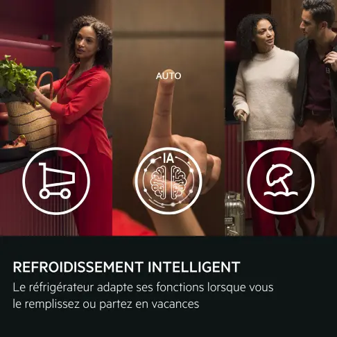Réfrigérateur combiné intégré AEG NSC7C182ES - 4