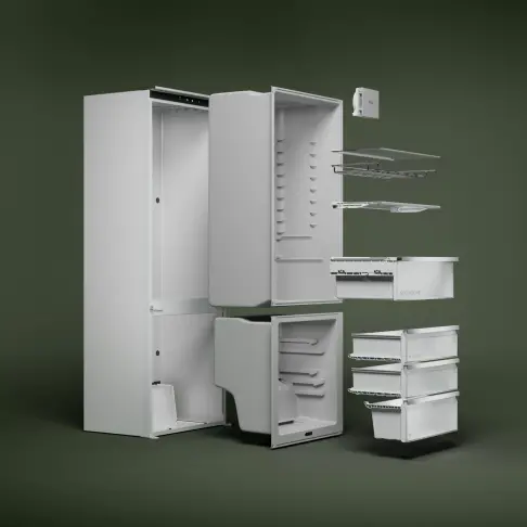 Réfrigérateur combiné intégré AEG NSC7C182ES - 6