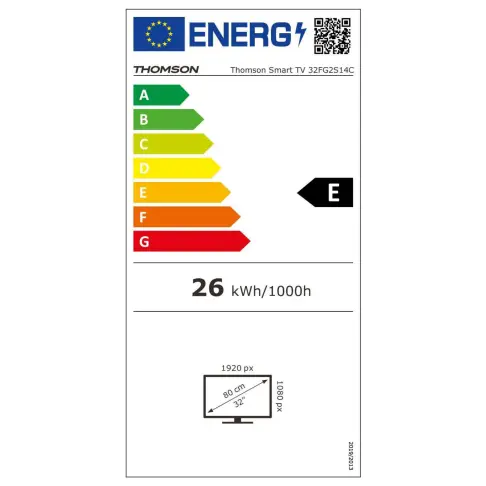 Tv led 32'' THOMSON 32FG2S14C - 2