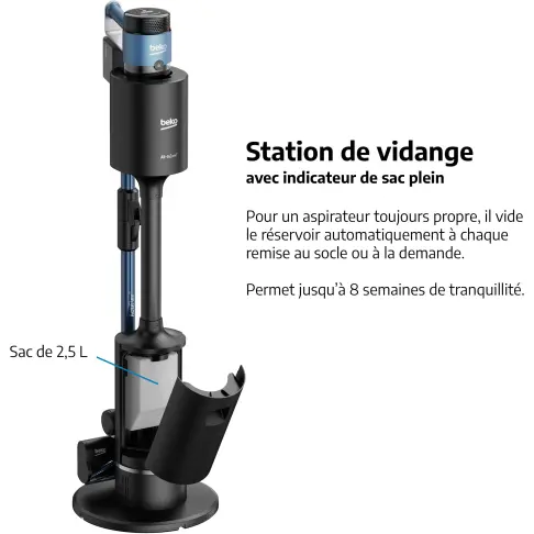 Aspirateur balai BEKO VRT96425VD - 9 Aspirateur balai BEKO VRT96425VD - 9