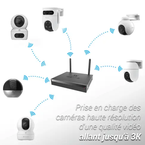Kit vidéo EZVIZ BW3844 - 3