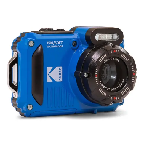 Appareil photo compact étanche KODAK WPZ BLEU + BATT + MICROSD 16 G - 2