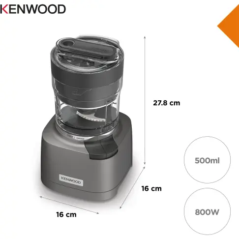 Mini hachoir KENWOOD CHP80.000SI - 12