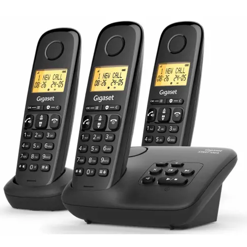 Téléphone sans fil GIGASET BASIC100ATRIONOIR - 2