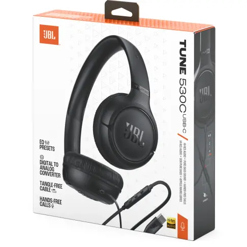 Casque filaire JBL TUNE530CUSBCBLK - 2