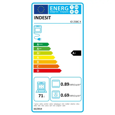 Four catalyse INDESIT IO258CX - 4