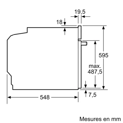 Four pyrolyse SIEMENS HB774G2B1 - 8