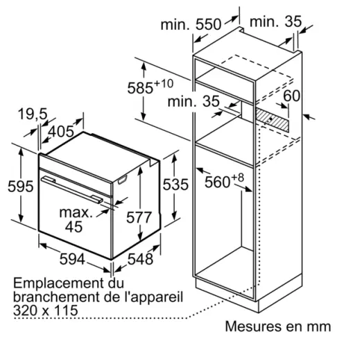 Four pyrolyse SIEMENS HB774G2B1 - 9