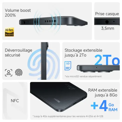 Smartphone XIAOMI REDMI15C256BLEU - 4 Smartphone XIAOMI REDMI15C256BLEU - 4