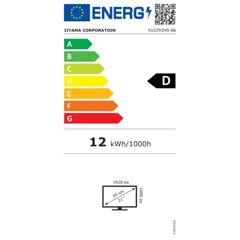 Moniteur IIYAMA XU2293HS-B6 - 11