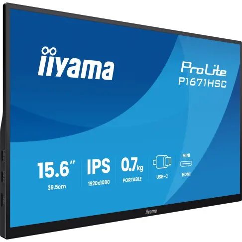 Moniteur portable IIYAMA P1671HSC-B1 - 3