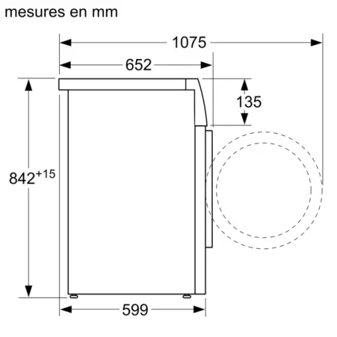 Sèche-linge frontal BOSCH WTH85V02FF - 9