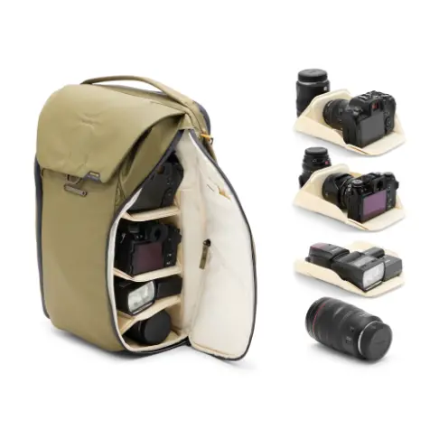 Sac à dos appareil photo PEAK DESIGN EVERYDAY 30 L KAKI - 2 Sac à dos appareil photo PEAK DESIGN EVERYDAY 30 L KAKI - 2