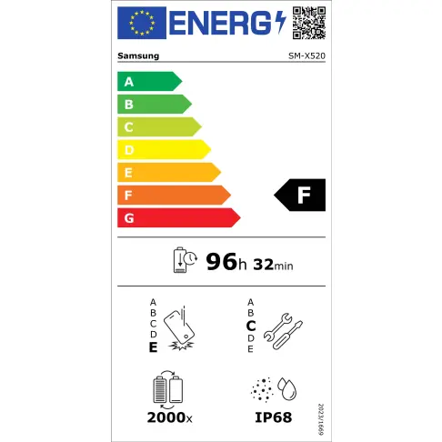 SAMSUNG Galaxy Tab S10 FE - Bleu 128 Go - SM-X520NLBREUB - 15