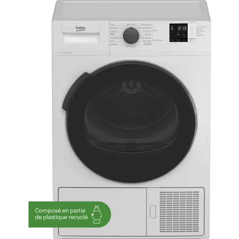 Sèche-linge frontal BEKO DH11412CX0W - 1
