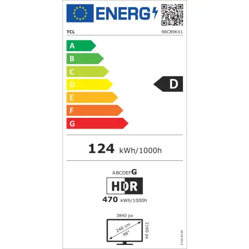 Tv led 98'' TCL 98C89K - 4