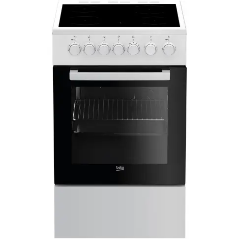 Cuisinière dessus vitrocéramique BEKO FSS 57100 GW - 1