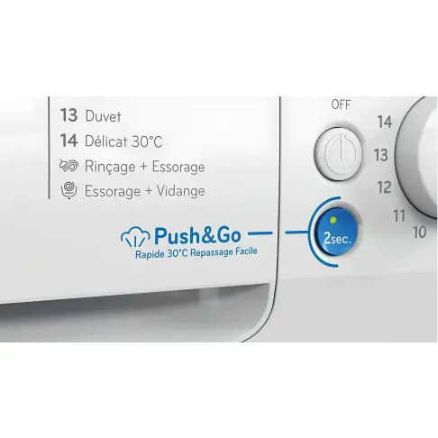 Lave linge hublot INDESIT BWA81295XWVFR - 3