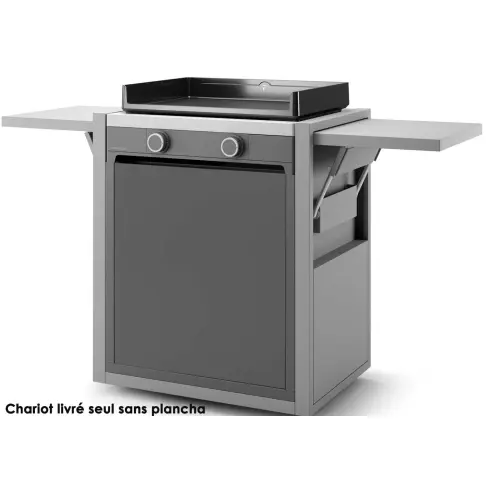 Chariot de plancha FORGE ADOUR CH MAF 60 - 1 Chariot de plancha FORGE ADOUR CH MAF 60 - 1