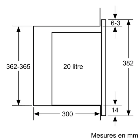 Micro-ondes encastrable monofonction NEFF HLAWD23N1F - 10 Micro-ondes encastrable monofonction NEFF HLAWD23N1F - 10