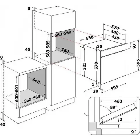 Four catalyse INDESIT IFW 5844 CIX - 6