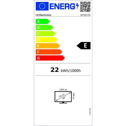 Télé led 28 pouces LG 28TQ515SBLANC - 7