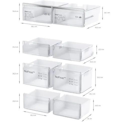 Réfrigérateur multi-portes BOSCH KFN96APEA - 10